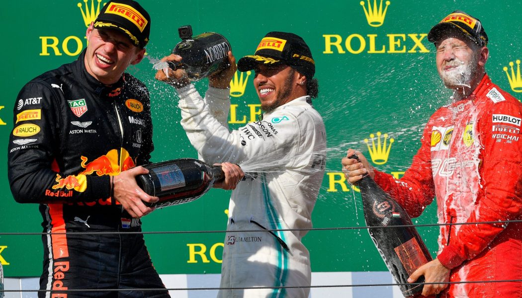 Lewis Hamilton Wins The Hungarian Grand Prix After Exciting Duel With Max Verstappen…!