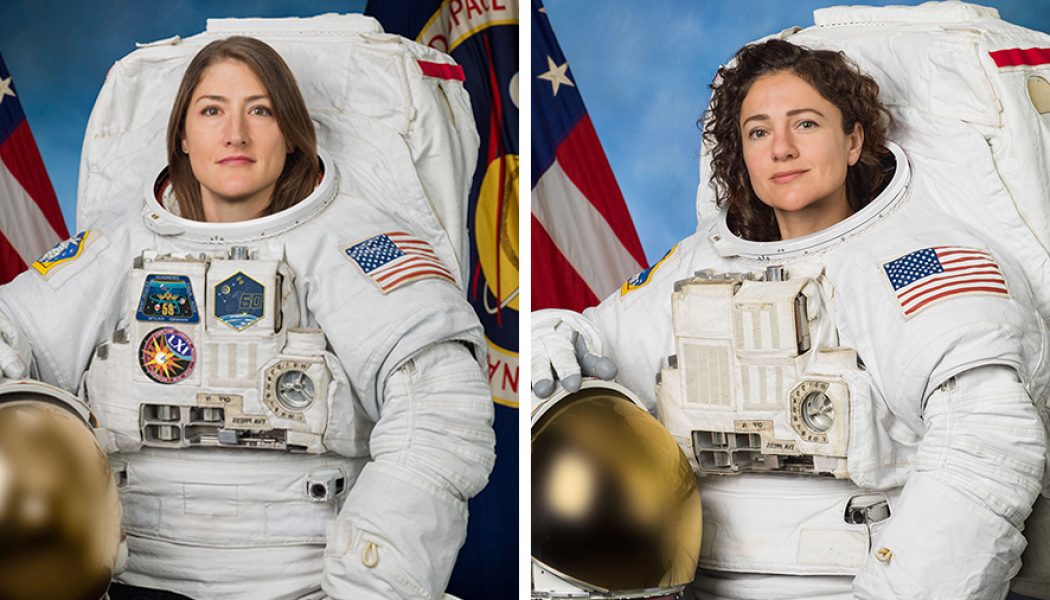 On This Day In 2019 Beautiful NASA Astronauts Christina Koch and Jessica Meir Completed First All-Female Spacewalk…!