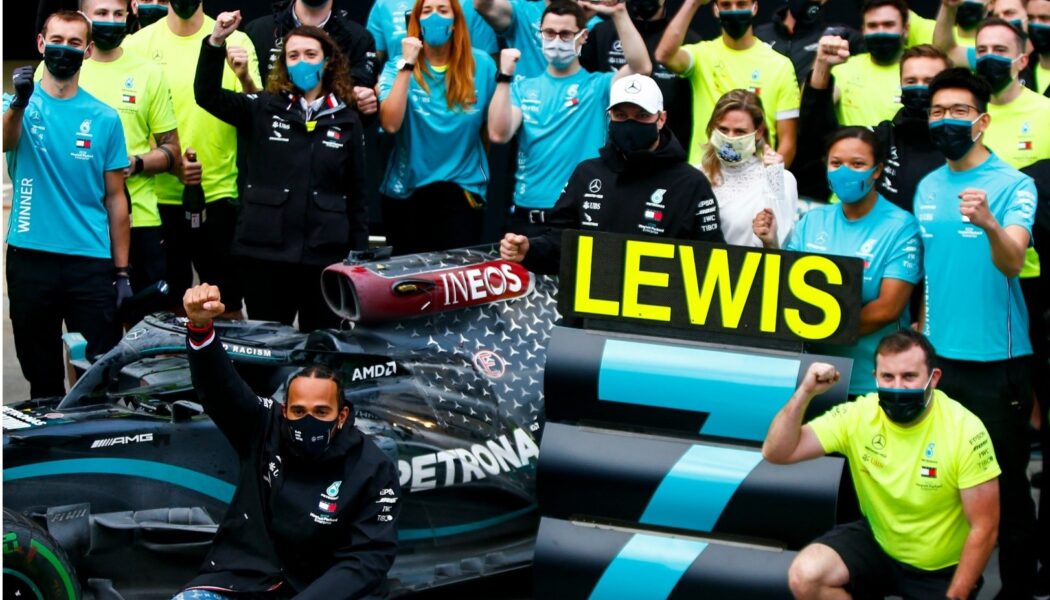 Another Chance To Look At When Lewis Hamilton Made History At The Turkish Grand Prix 2020 By Becoming World Champion For The 7th Time!
