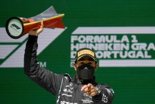 Another Chance To Look At Lewis Hamilton’s Superb Triumph At The Portuguese Grand Prix 2021 Making It His 67th Career Victory…!