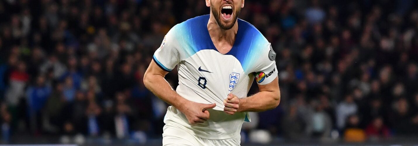 HARRY KANE SCORES HIS 54TH GOAL AND BECOMES NEW ENGLISH RECORD GOAL SCORER IN ENGLAND VS ITALY MATCH ON 23/03/2023