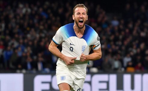 HARRY KANE SCORES HIS 54TH GOAL AND BECOMES NEW ENGLISH RECORD GOAL SCORER IN ENGLAND VS ITALY MATCH ON 23/03/2023