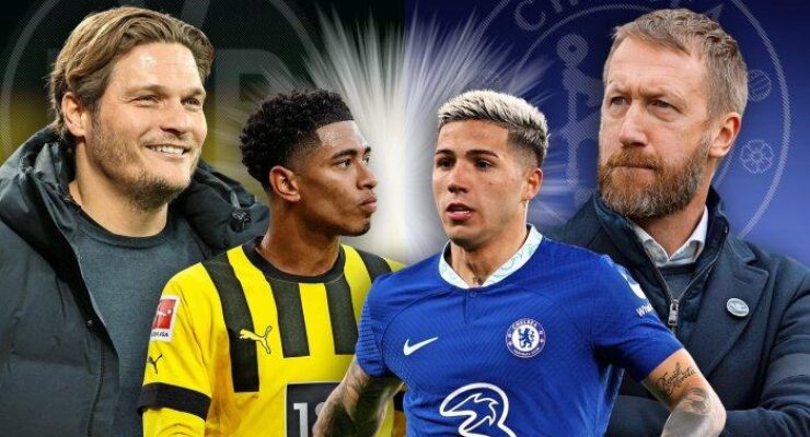 HIGHLIGHTS OF THE CHELSEA VS BORUSSIA DORTMUND MATCH ON 07/03/2023