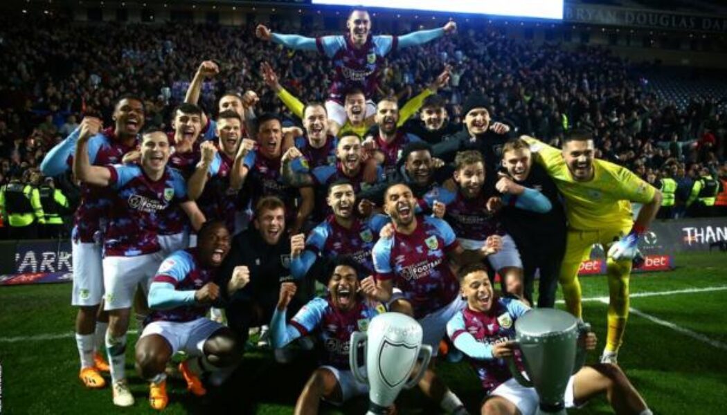 BURNLEY ARE CHAMPIONS!