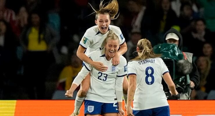 FIFA WOMEN’S WORLD CUP 2023 – THE LIONESSES BID ‘ADIOS’ TO COLOMBIA BEATING THEM 2 – 1 IN THE QUARTER FINALS -12/08/2023