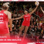 ENGLAND’S NETBALLING ‘VITALITY ROSES’ TRIUMPH FOR THE FIRST TIME