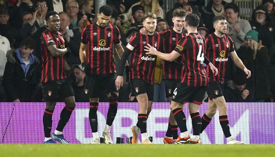 FA CUP : BOURNEMOUTH VS SWANSEA CITY – 25/01/2024  (PHOTO – BOURNEMOUTH CELEBRATE)