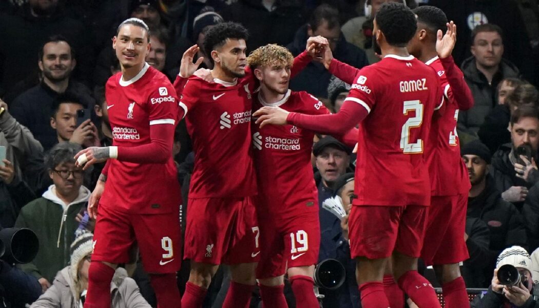 CARABAO CUP : FULHAM VS LIVERPOOL – 24/01/2024  (PHOTO – LIVERPOOL CELEBRATE)