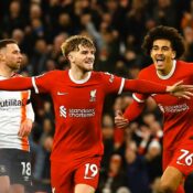 PREMIER LEAGUE:  LIVERPOOL VS LUTON TOWN – 21/02/2024  (PHOTO – LIVERPOOL CELEBRATE)