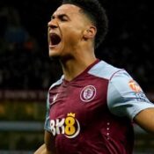 EUROPA CONFERENCE LEAGUE : ASTON VILLA VS AJAX – 14/03/2024  (PHOTO – ASTON VILLA’S OLLIE WATKINS CELEBRATES)