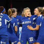 WOMEN’S SUPER LEAGUE – 24/03/2024   (PHOTO – CHELSEA CELEBRATE)