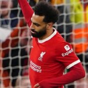 EUROPA LEAGUE : 14/03/2024 – (PHOTO – MO SALAH SCORES FOR LIVERPOOL)