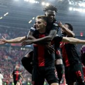 EUROPA LEAGUE – 09/05/2024  (PHOTO – BAYER LEVERKUSEN CELEBRATE)