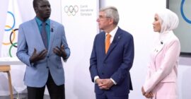 IOC REFUGEE OLYMPIC TEAM TO REPRESENT MORE THAN 1OO MILLION DISPLACED PEOPLE AT THE OLYMPIC GAMES PARIS 2024