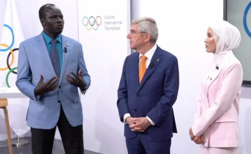IOC REFUGEE OLYMPIC TEAM TO REPRESENT MORE THAN 1OO MILLION DISPLACED PEOPLE AT THE OLYMPIC GAMES PARIS 2024