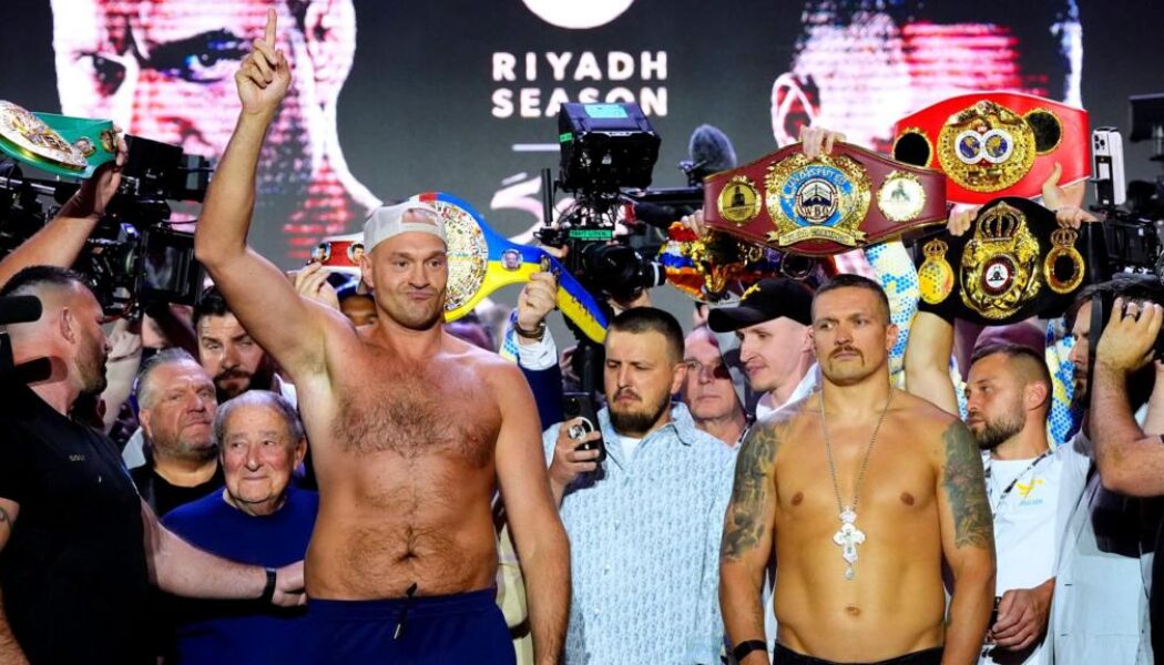 TYSON FURY vs OLEKSANDR USYK 18/05/2024