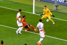 EUROS 2024:  SPAIN VS CROATIA – 15/06/2024  (PHOTO – DANI CARVAJAL SCORES FOR SPAIN)