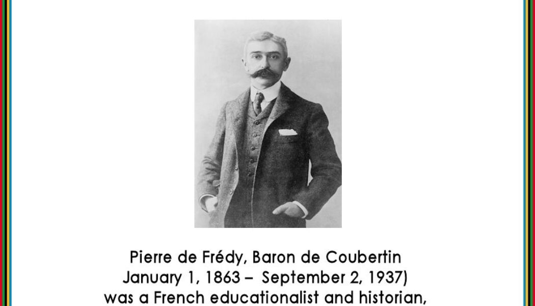 IOC HONOUR LEGACY OF PIERRE DE COUBERTIN IN ONLINE MEDIA EVENT