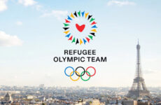 REFUGEE OLYMPIC TEAM ARRIVES IN FRANCE AHEAD OF OLYMPIC GAMES 2024