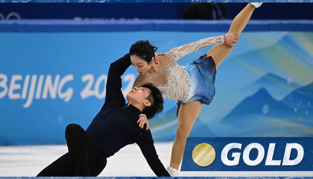 Another Chance To Be Transported Into A Land Of Beautiful Ice Dances…!  (Photo – Sui Wenjing & Han Cong)