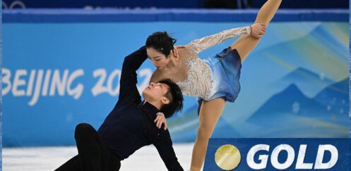 Another Chance To Be Transported Into A Land Of Beautiful Ice Dances…!  (Photo – Sui Wenjing & Han Cong)