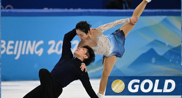 Another Chance To Be Transported Into A Land Of Beautiful Ice Dances…!  (Photo – Sui Wenjing & Han Cong)
