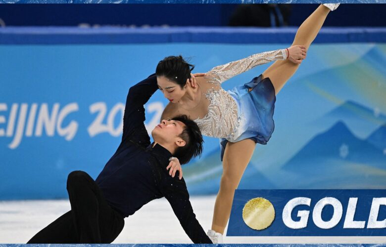 Another Chance To Be Transported Into A Land Of Beautiful Ice Dances…!  (Photo – Sui Wenjing & Han Cong)