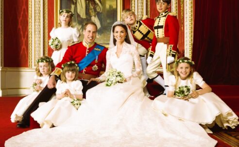 THE ROYAL WEDDING OF THE PRINCE AND PRINCESS OF WALES