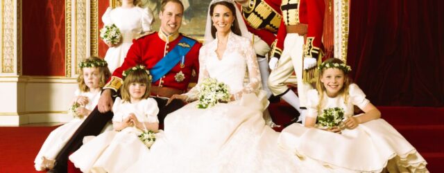 THE ROYAL WEDDING OF THE PRINCE AND PRINCESS OF WALES