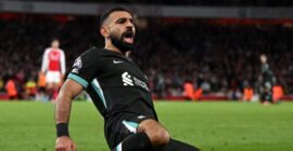 PREMIER LEAGUE : SUNDAY – 27/10/2024  (PHOTO – MO SALAH CELEBRATES)