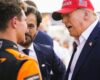 HIGHLIGHTS OF THE MIAMI GRAND PRIX 2024  (PHOTO – DONALD TRUMP CONGRATULATES LANDO NORRIS)