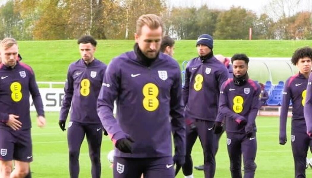 JUDE BELLINGHAM AND HARRY KANE TRAIN AHEAD OF GREECE TIE