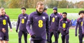 JUDE BELLINGHAM AND HARRY KANE TRAIN AHEAD OF GREECE TIE