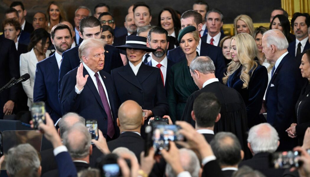 THE INAUGURATION OF PRESIDENT DONALD TRUMP – 20/01/2025