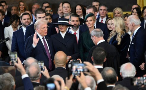 THE INAUGURATION OF PRESIDENT DONALD TRUMP – 20/01/2025