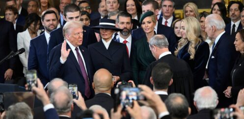 THE INAUGURATION OF PRESIDENT DONALD TRUMP – 20/01/2025