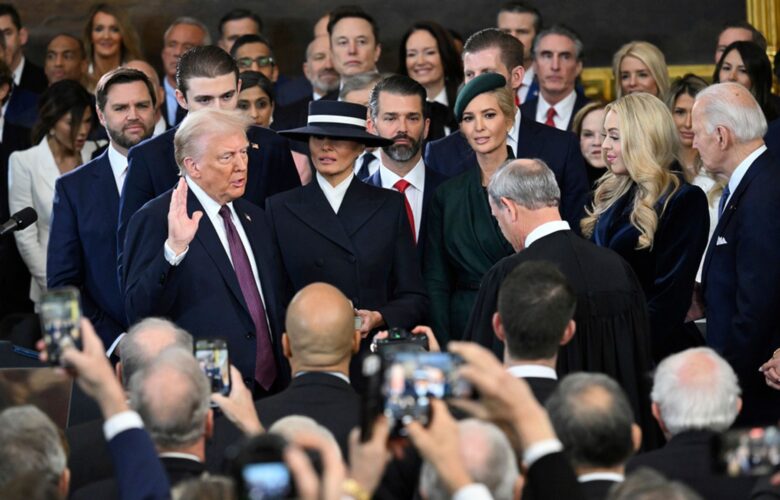 THE INAUGURATION OF PRESIDENT DONALD TRUMP – 20/01/2025