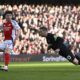 PREMIER LEAGUE : ARSENAL VS WEST HAM – 22/02/2025  (PHOTO – JARROD BOWEN HEADS THE BALL IN)