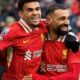 PREMIER LEAGUE : SUNDAY – LIVERPOOL VS WOLVES – 16/02/2025 – (PHOTO – LUIS DIAZ AND MO SALAH CELEBRATE)