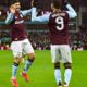 PREMIER LEAGUE : ASTON VILLA VS CARDIFF –  28/02/2025  (PHOTO – RASHFORD AND ASENSIO CELEBRATE)