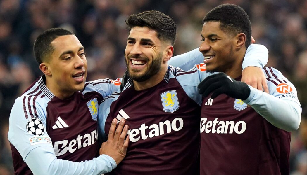 UEFA CHAMPIONS LEAGUE : MATCHES FROM 12/03/2025  (PHOTO – ASTON VILLA CELEBRATE)