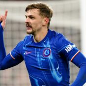 EUROPA CONFERENCE LEAGUE – CHELSEA VS COPENHAGEN – 13/03/2025  (PHOTO – KIERNAN DEWSBURY-HALL CELEBRATES)