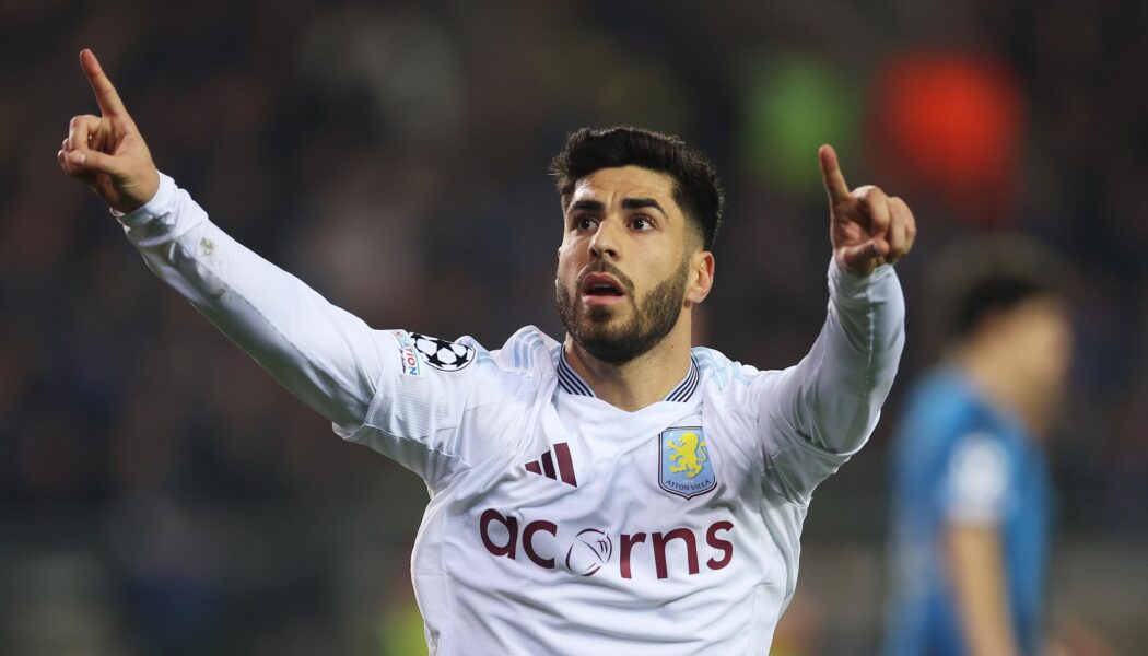 UEFA CHAMPIONS LEAGUE – ASTON VILLA VS CLUB BRUGGE – 04/03/2025  (PHOTO – ASENSIO CELEBRATES)