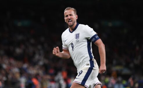 WORLD CUP QUALIFIERS :  ENGLAND VS LATVIA – 24/03/2025  (PHOTO – HARRY KANE CELEBRATES)