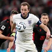 ENGLAND BEAT ALBANIA 2 – 0 ON THOMAS TUCHEL’S FIRST MATCH AS MANAGER OF THE ENGLAND FOOTBALL TEAM!  (PHOTO – HARRY KANE SCORES)