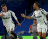 UEFA CONFERENCE LEAGUE : CHELSEA VS LEGIA WARSAW – 17/04/2025  (PHOTO – STEVE KAPUADI CELEBRATES)