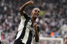 PREMIER LEAGUE : SATURDAY – 26/04/2025  (PHOTO – ALEXANDER ISAK CELEBRATES)
