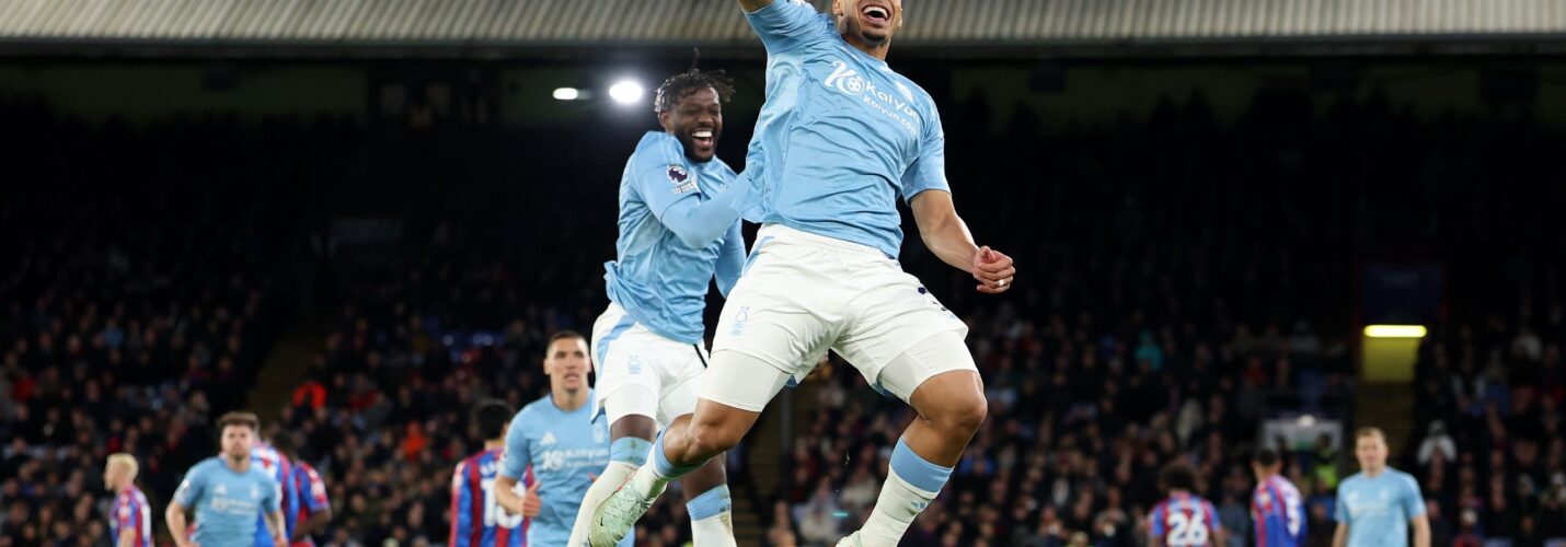 PREMIER LEAGUE : CRYSTAL PALACE VS NOTTINGHAM FOREST – 05/05/2025  (PHOTO – MURILLO CELEBRATES)