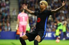 LA LIGA : ESPANYOL VS BARCELONA – 15/05/2025  (PHOTO – LAMINE YAMAL CELEBRATES)