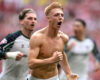 CHAMPIONSHIP PLAY-OFFS FINAL : SHEFFIELD UNITED VS SUNDERLAND – 24/05/2025  (PHOTO – TOM WATSON CELEBRATES)